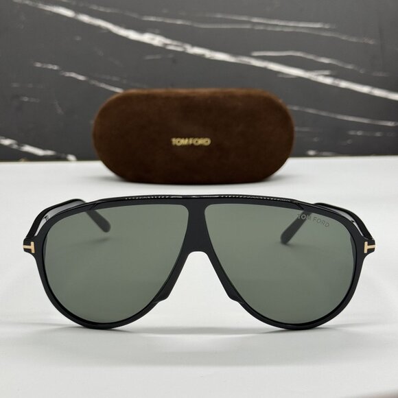 NEW TOM FORD VLADIMIR TF1211 01N BLACK MEN SUNGLASSES FT1211 01N